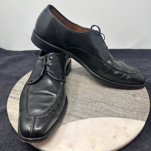 Allen Edmonds Parkway Black Leather Cap Toe Oxford Dress Shoes‎ Men\'s Size 12 D main image 4